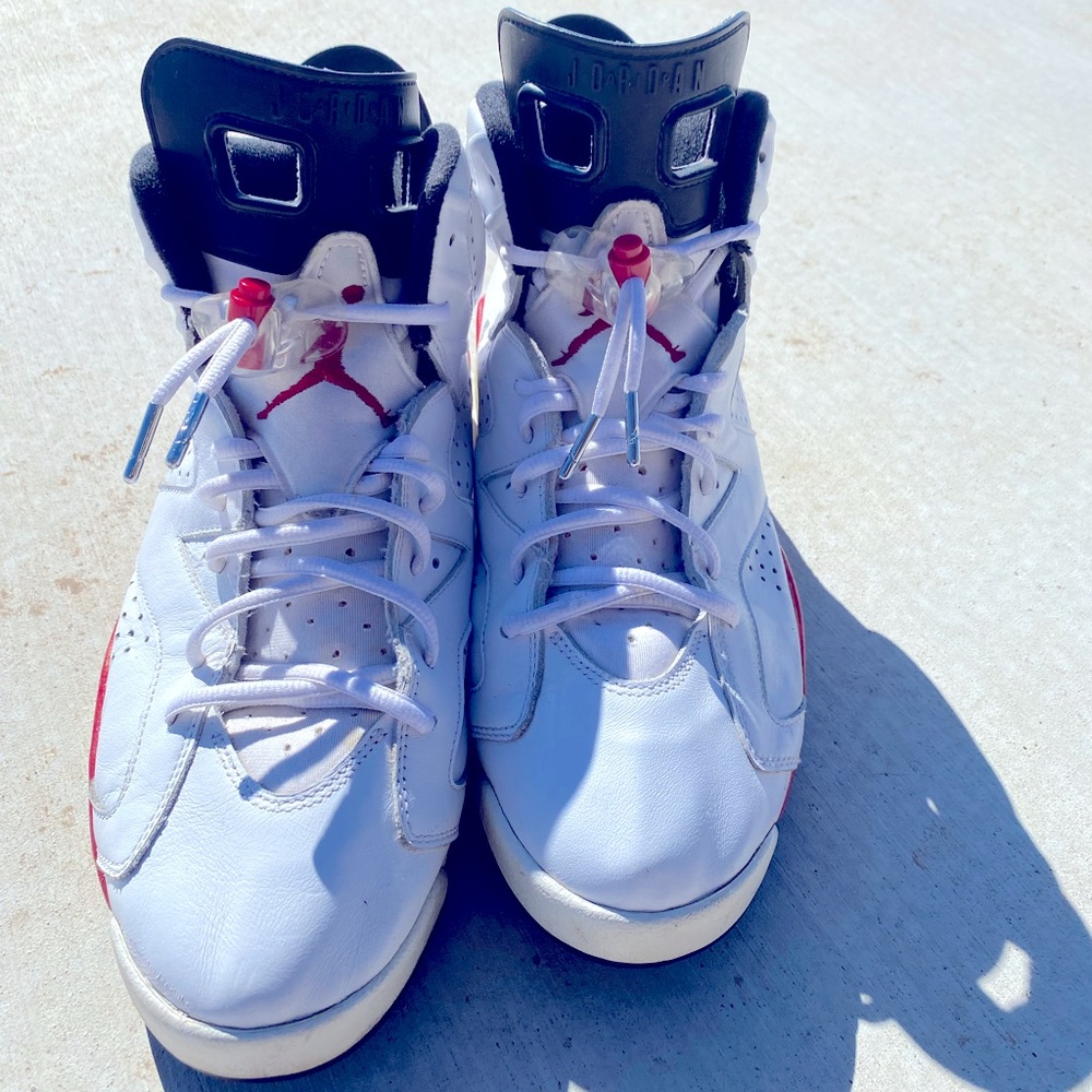 Used/Worn in condition Jordan 6’s ‘Bulls’ Size 12
